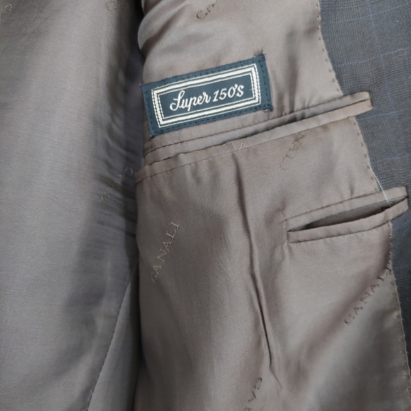CANALI Exclusive Collection Super 150's‎ Blazer Size 40R - Picture 9 of 14